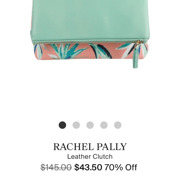 NWOT Rachel Pally Clutch-never used, comes with dust bag, see pics - Picture 3 of 12